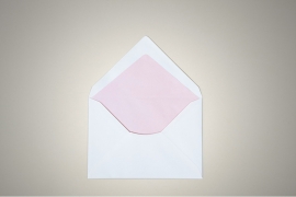 Envelopes with Pink Lining